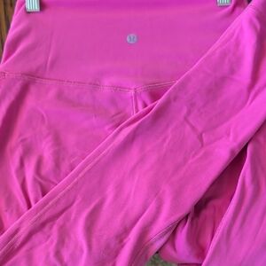 lululemon athletica Bright Pink Leggings